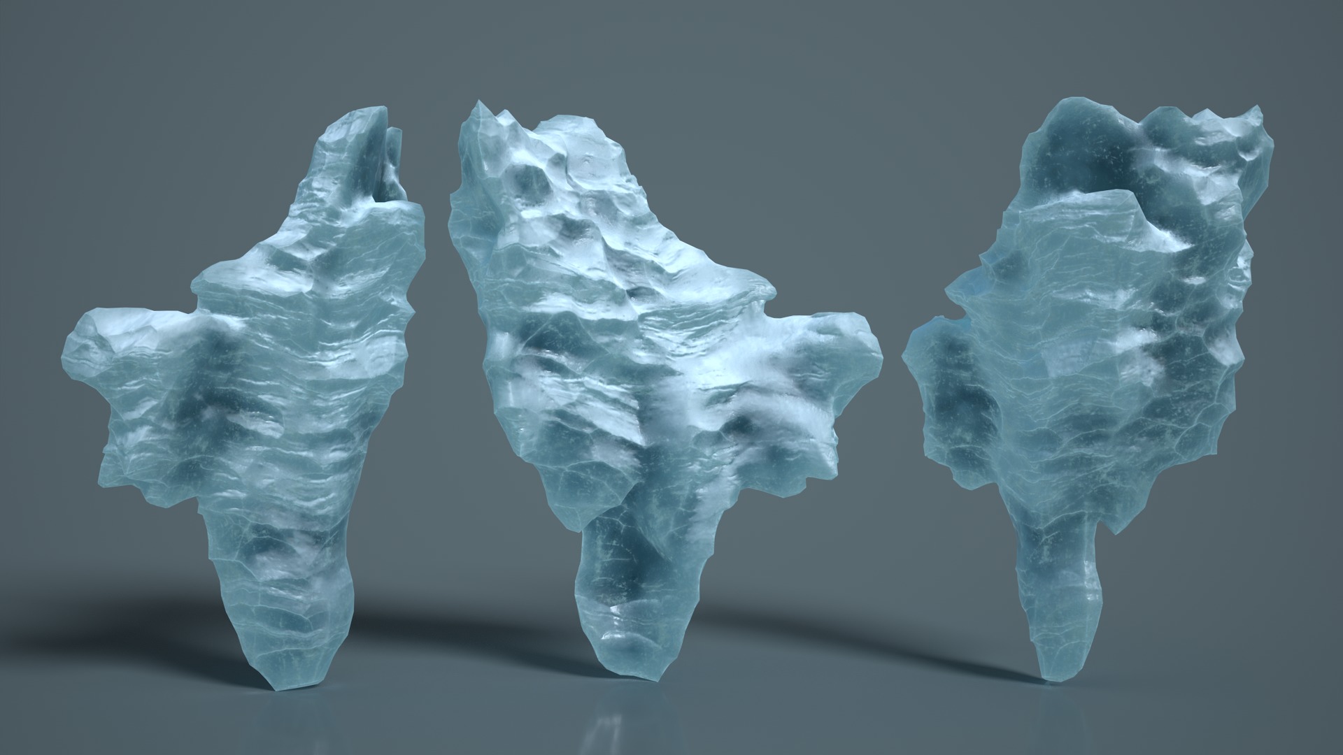 16 Ice Caves - 240928 Low-poly 3D model_6
