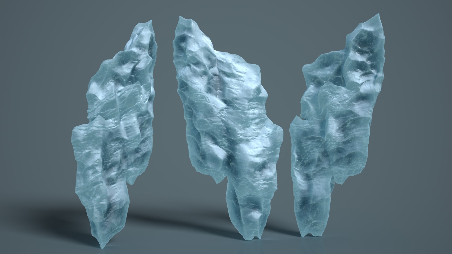 16 Ice Caves - 240928 Low-poly 3D model_5