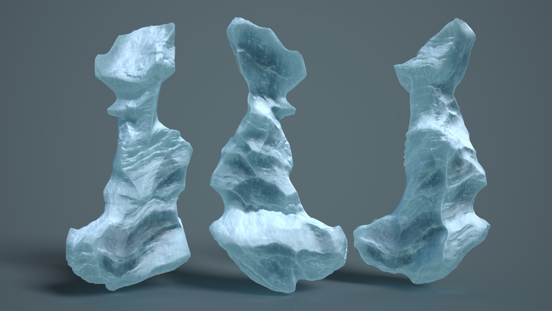 16 Ice Caves - 240928 Low-poly 3D model_17