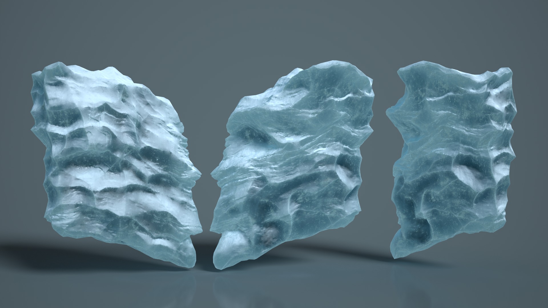 16 Ice Caves - 240928 Low-poly 3D model_4