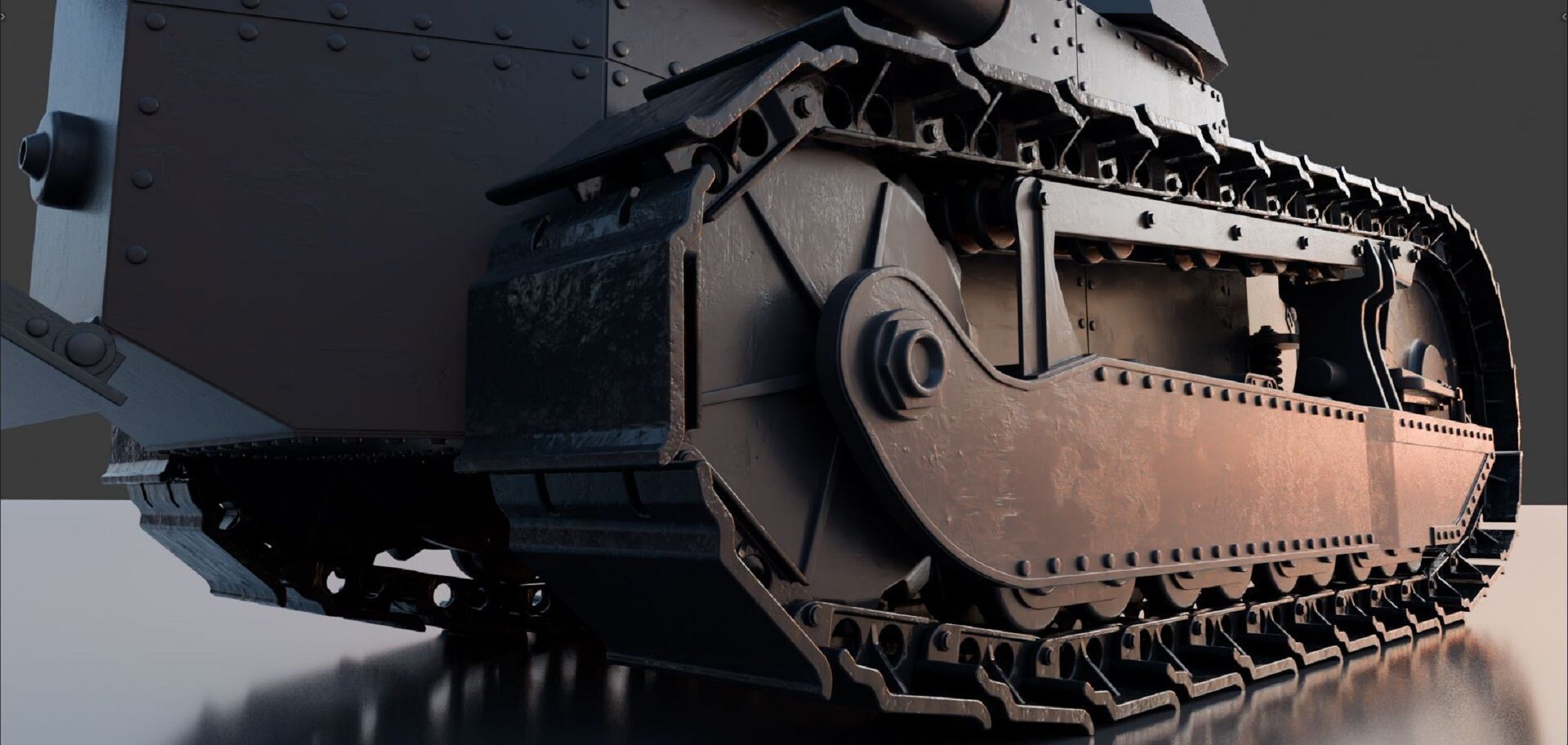 Renault FT17 3D model_6