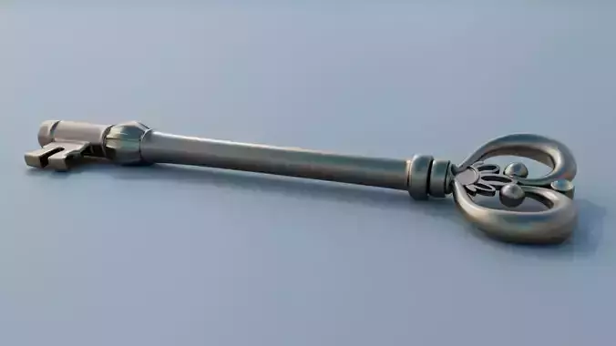 Royal Key with Jewel