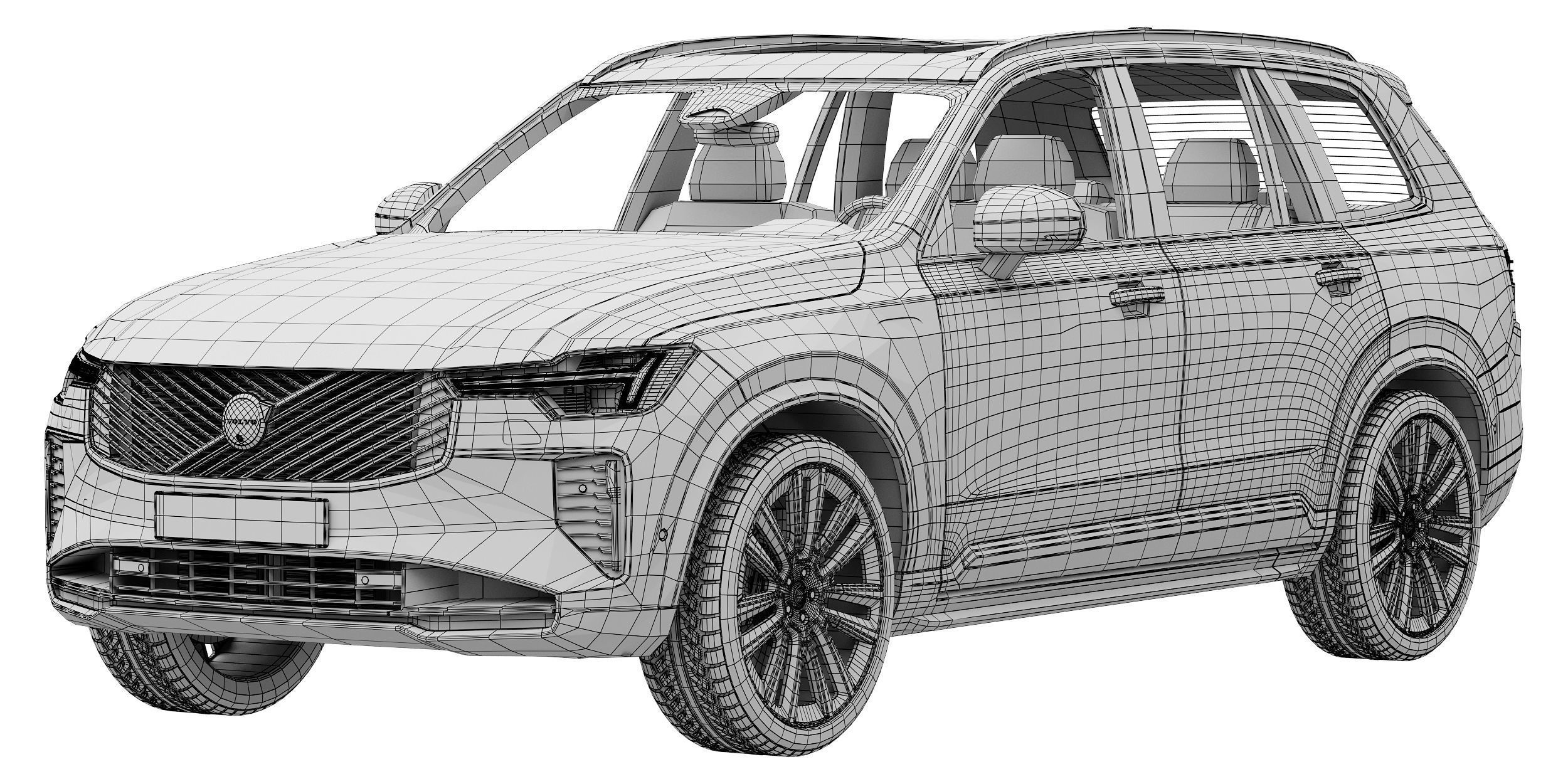 Volvo XC90 2025 3D model_13