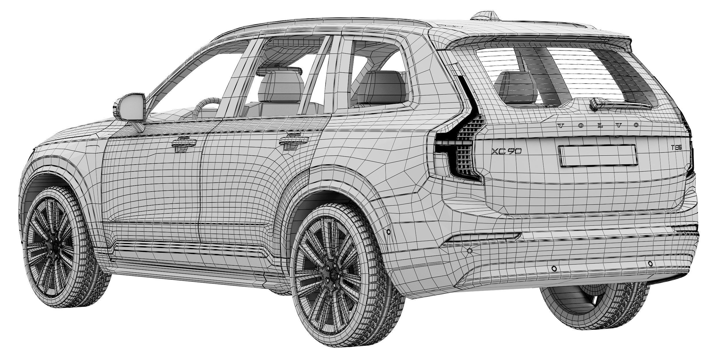 Volvo XC90 2025 3D model_15