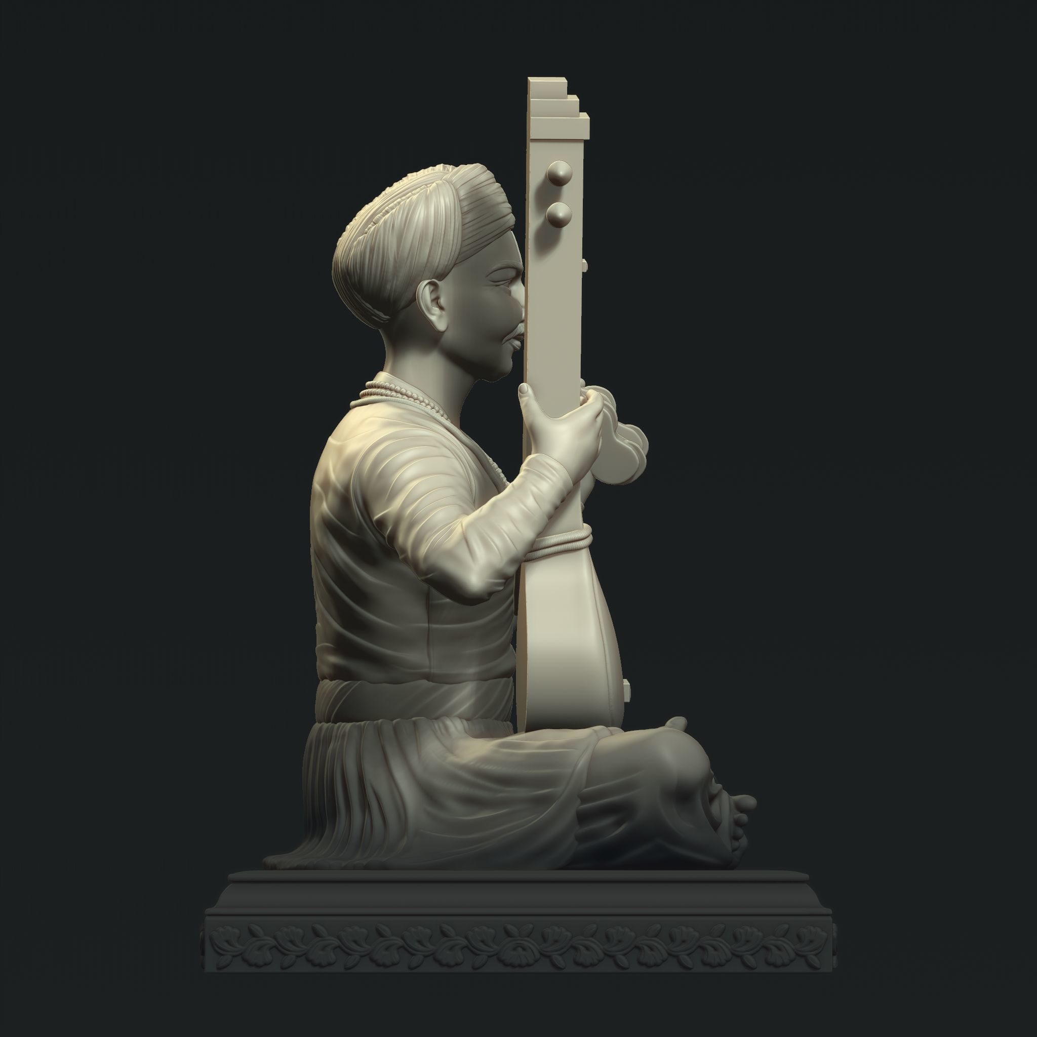 Sant Tukaram Maharaj 3D print model_4