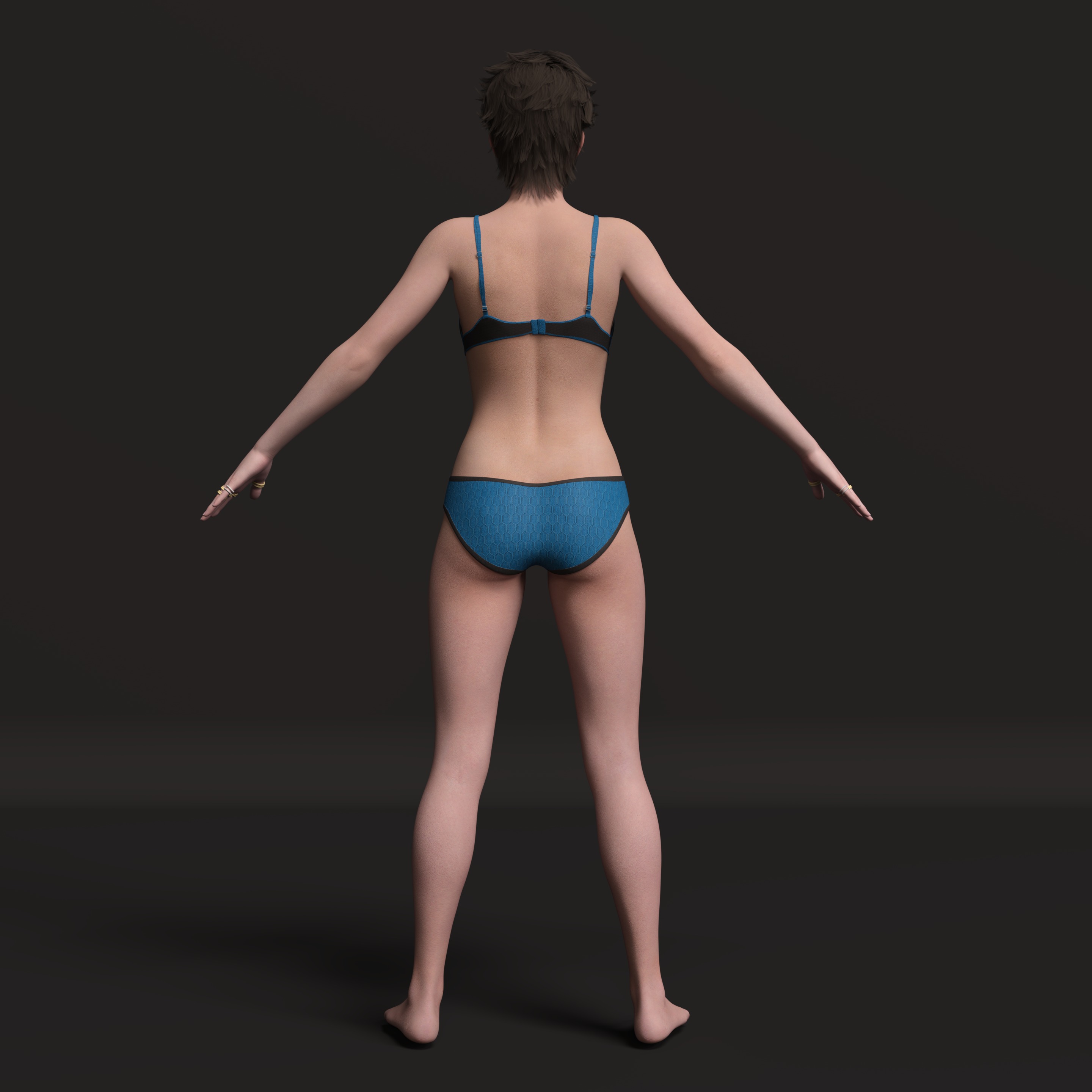 The First Descendant - Luna G8F Low-poly 3D model_3
