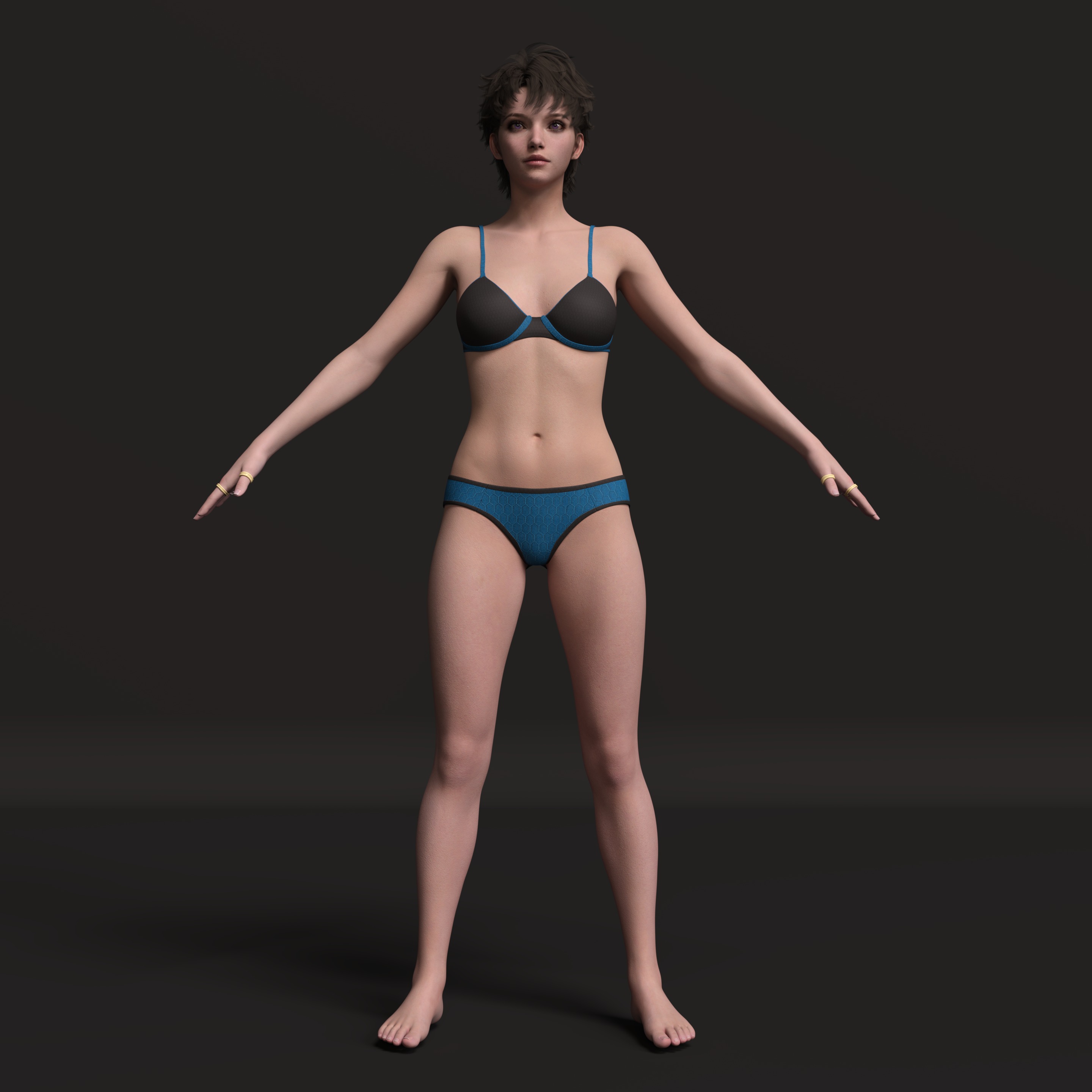 The First Descendant - Luna G8F Low-poly 3D model_1