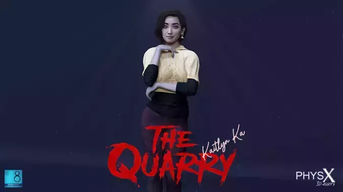 The Quarry - Kaitlyn Ka G8F Low-poly 3D model
