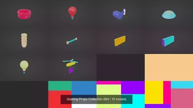 Gaming Props Collection 004