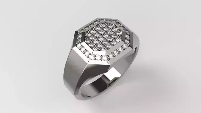 man gold ring mr0016