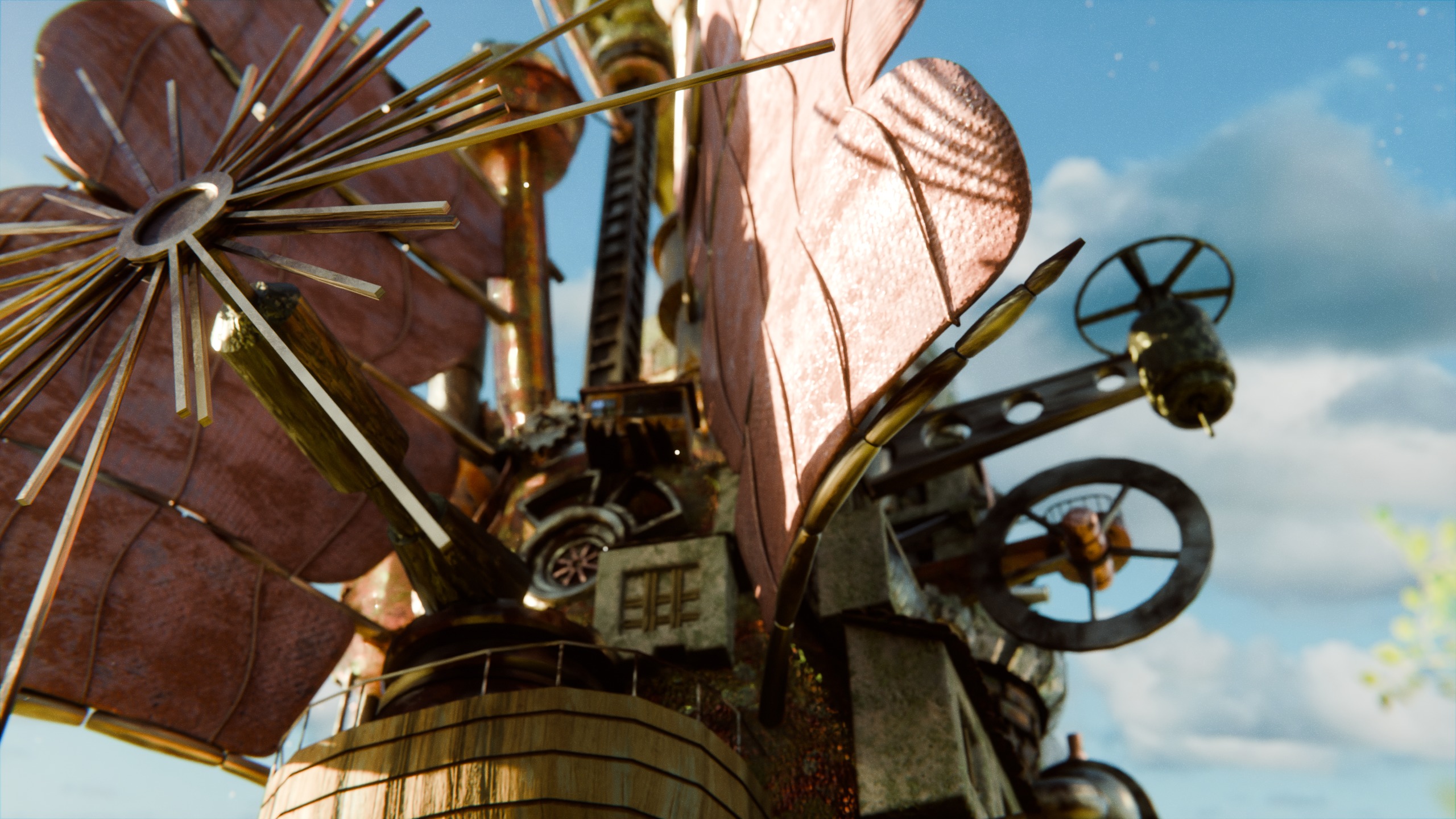 Howls Moving Castle Fully Custom Rigged Studio Ghibli 3D Model  3D model_9