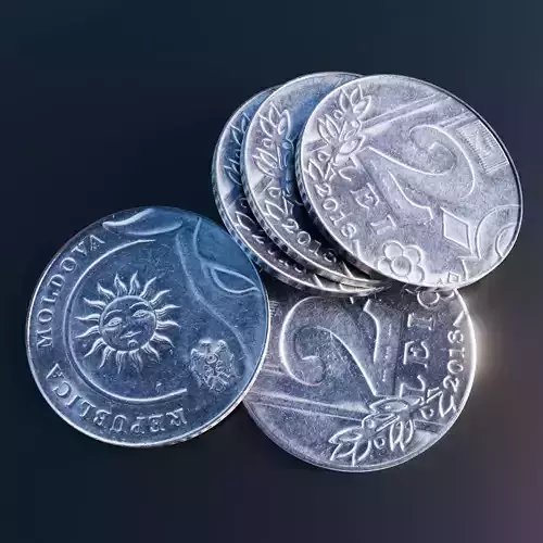 Moldovan Leu Coin