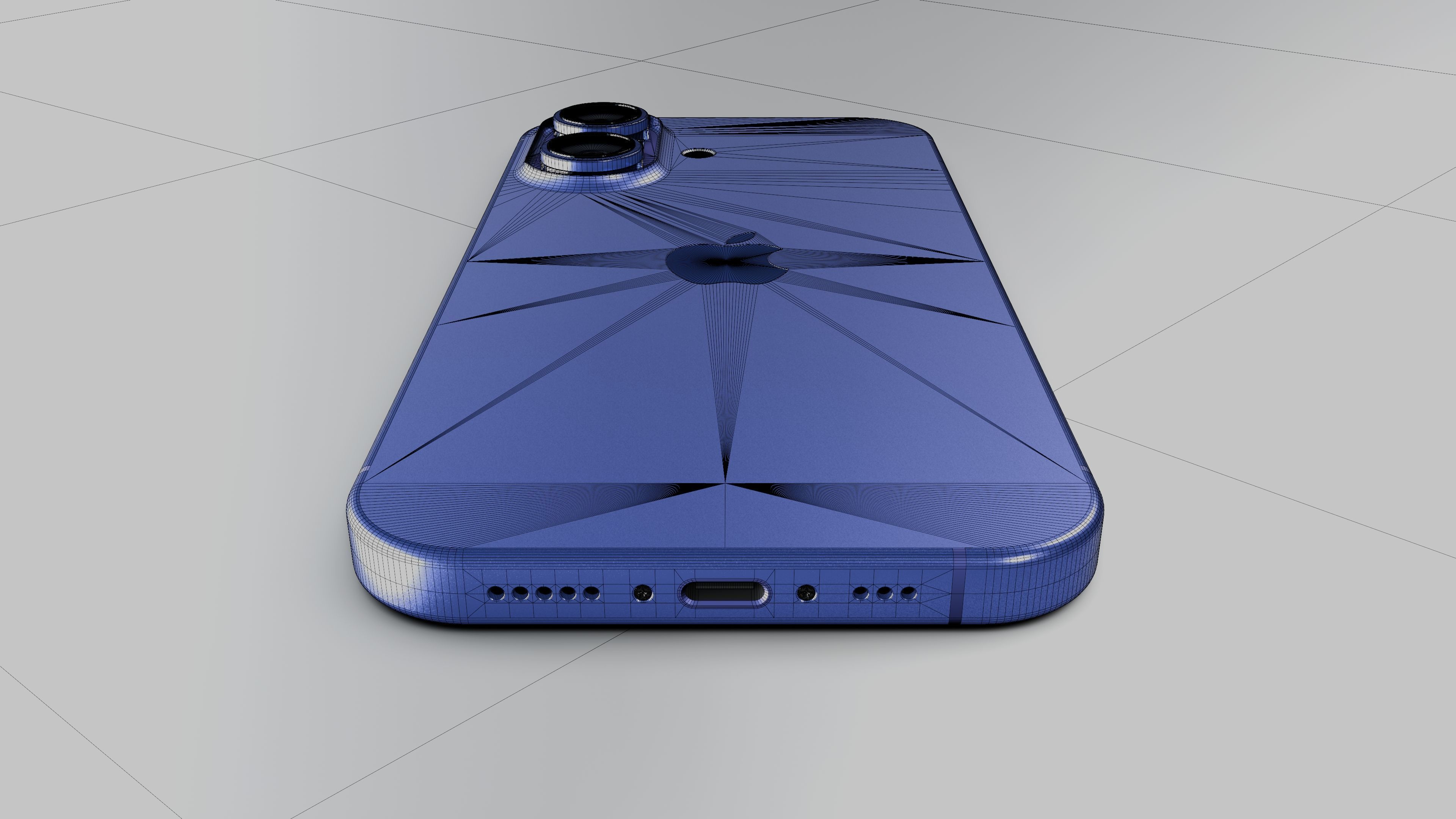 Apple iPhone 16 3D model_10