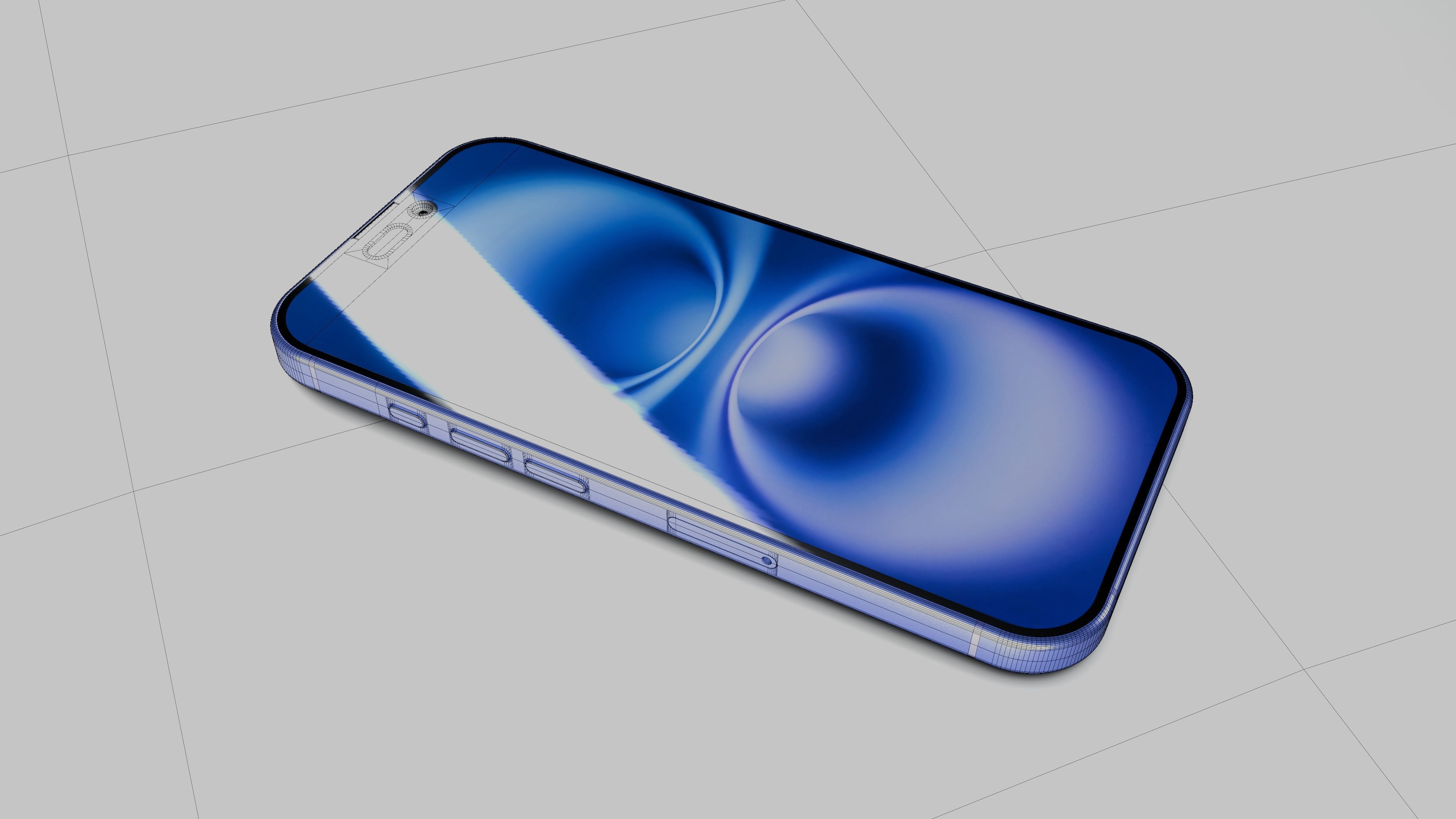 Apple iPhone 16 3D model_7