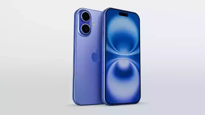 Apple iPhone 16 3D model