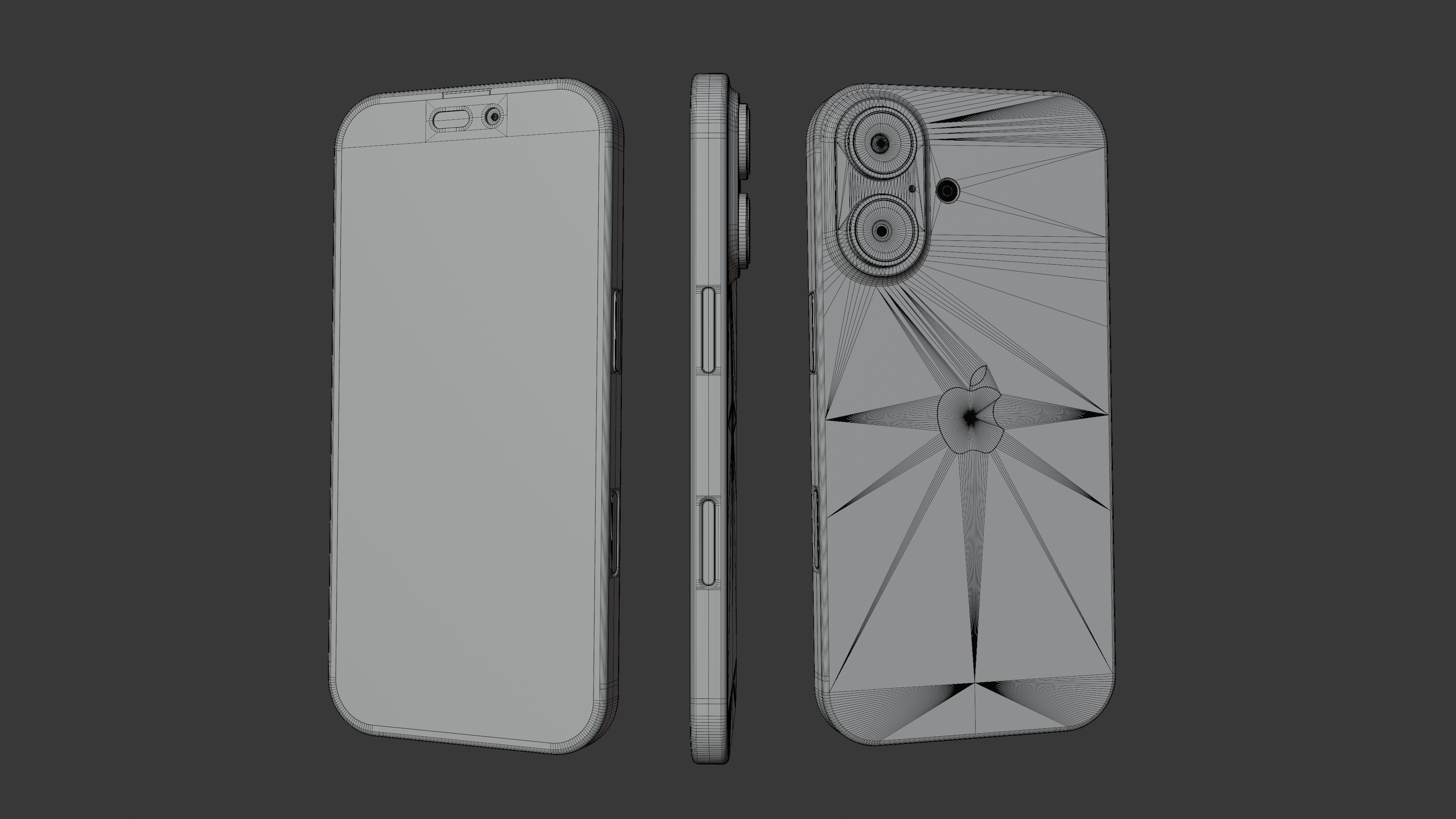 Apple iPhone 16 3D model_12