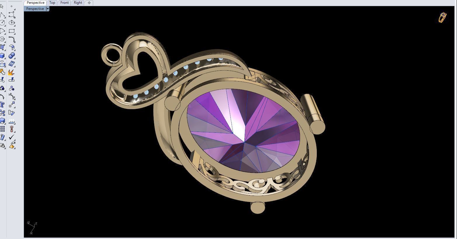 necklaces 3D print model_2