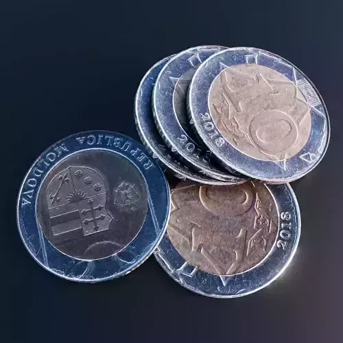 Moldovan Leu Coin