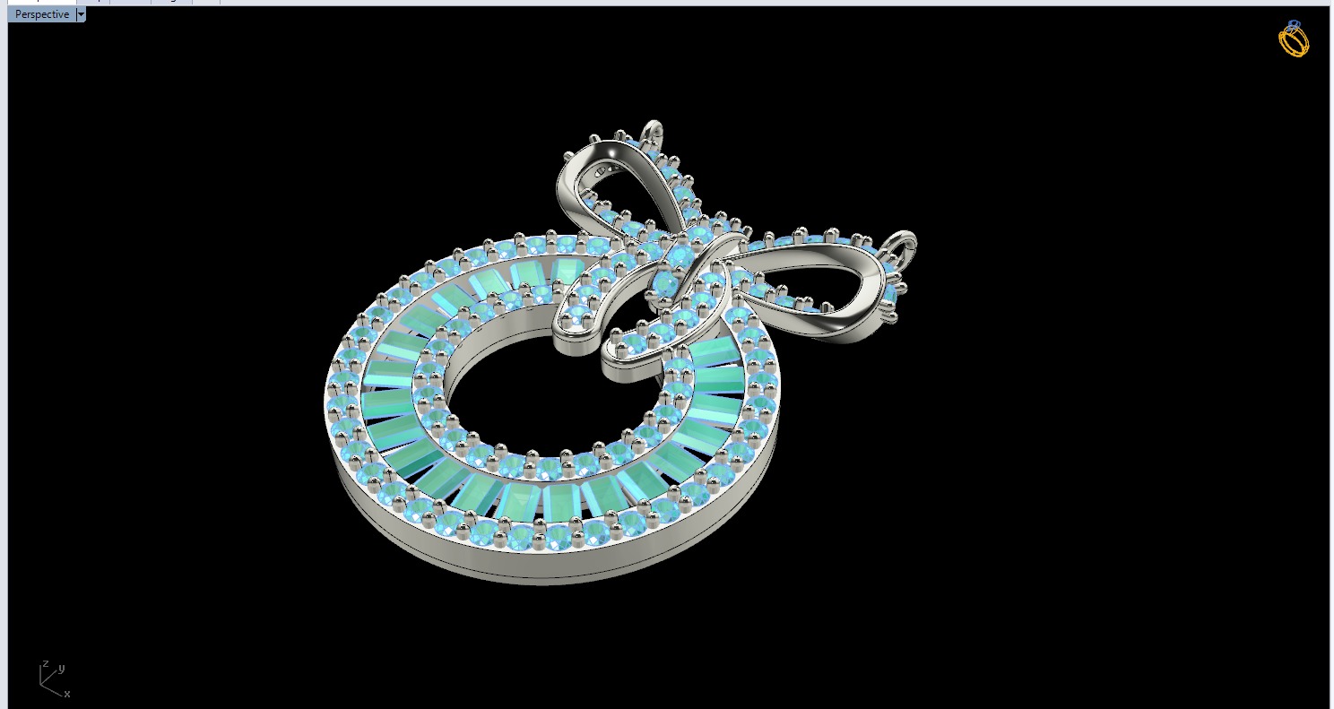 necklace 3D print model_1