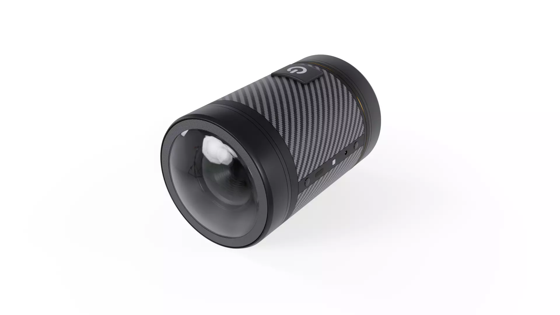 360 Camera Low-poly 3D model_0