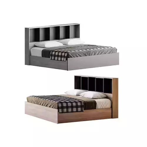 April Bed Set with Chest of Drawers