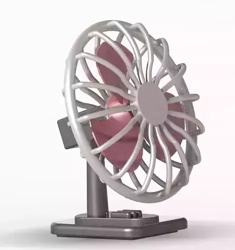 Table Fan Toy 3D print model