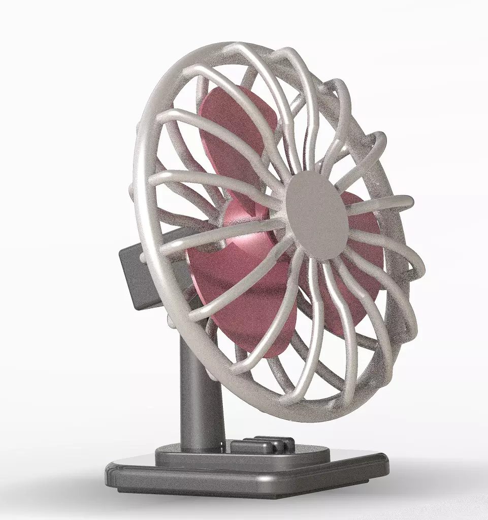 Table Fan Toy 3D print model