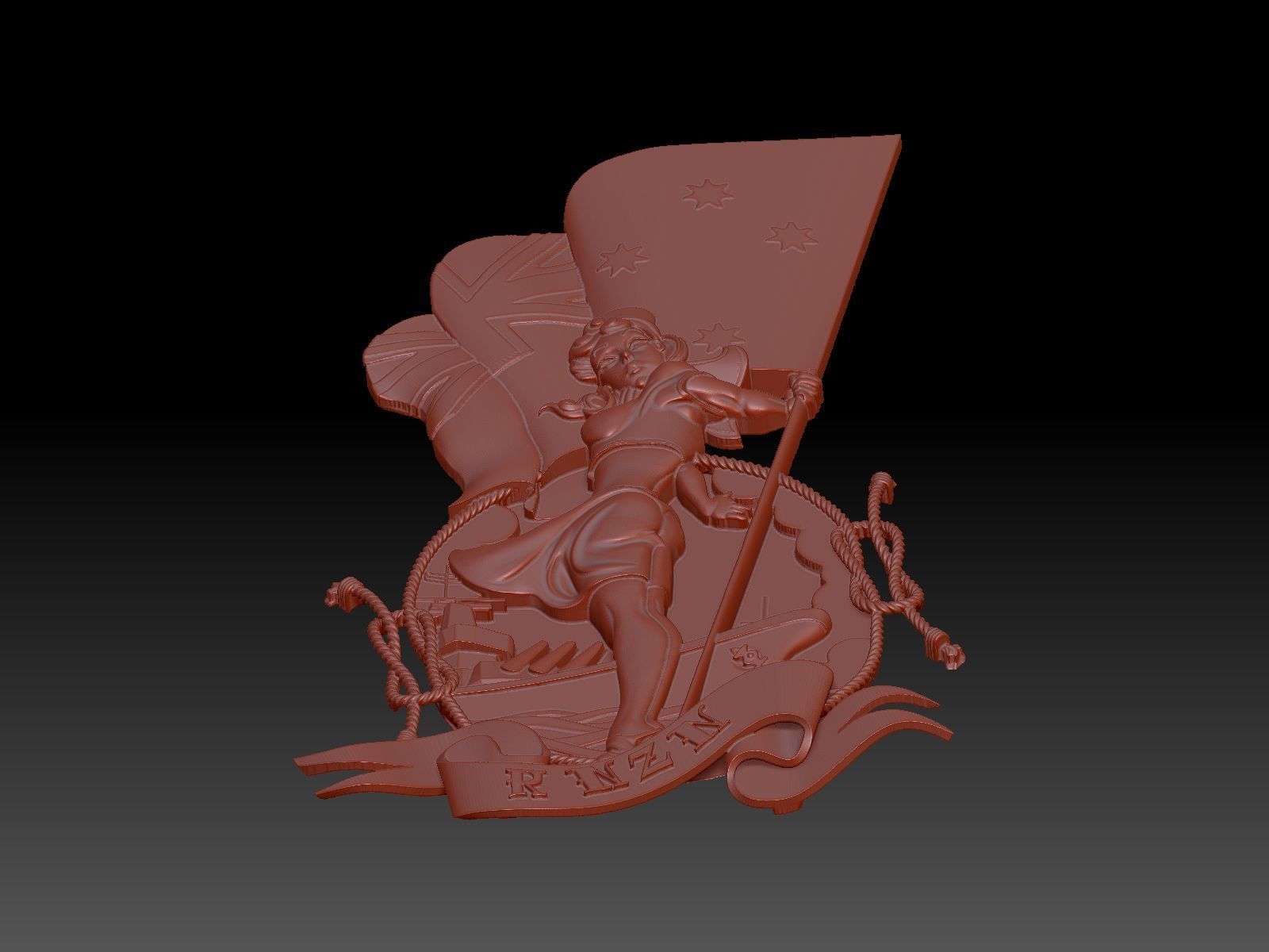 Royal Navy 3D print model_4