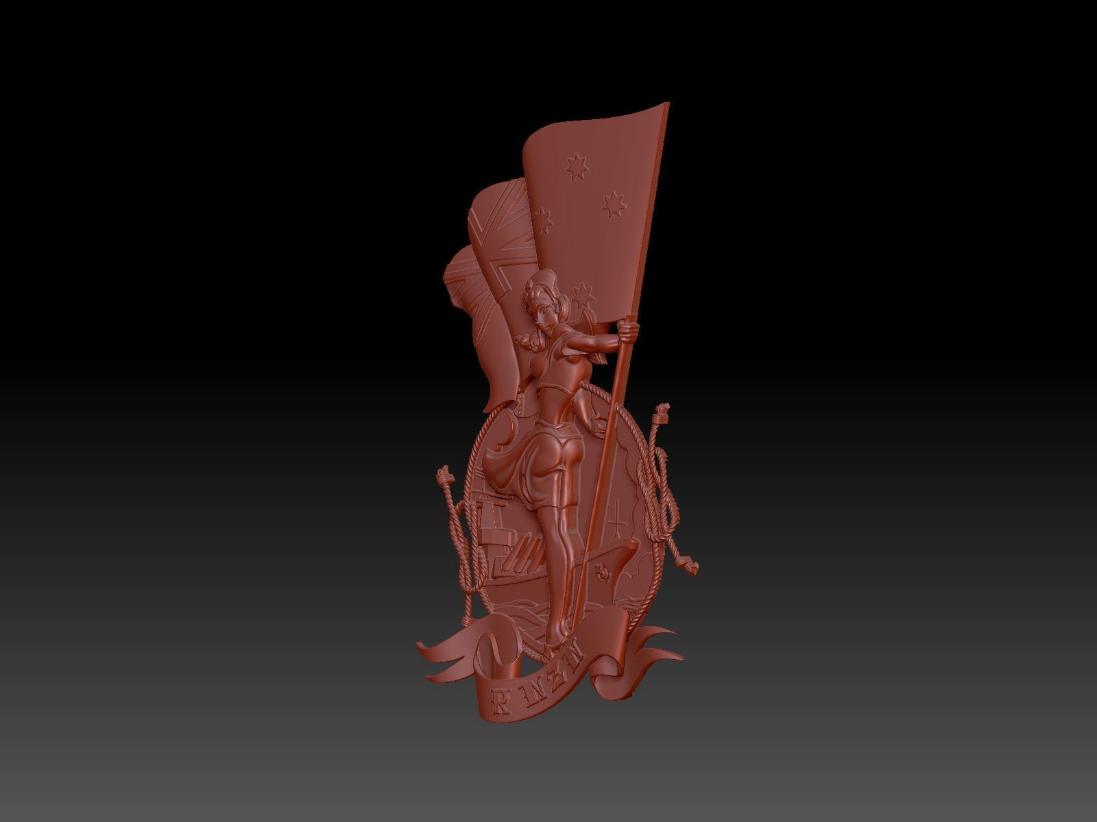 Royal Navy 3D print model_3