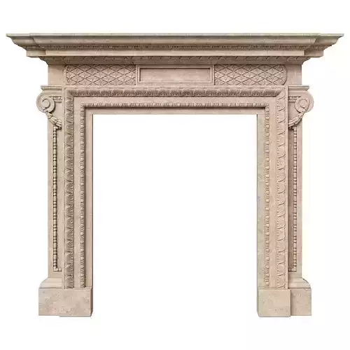 Westland London Stone Fireplace Palladian Chimneypiece