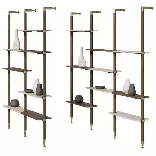 Baxter Lloyd bookcase wall mount
