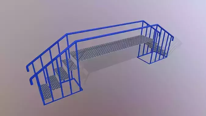 Industrial Warehouse Stair