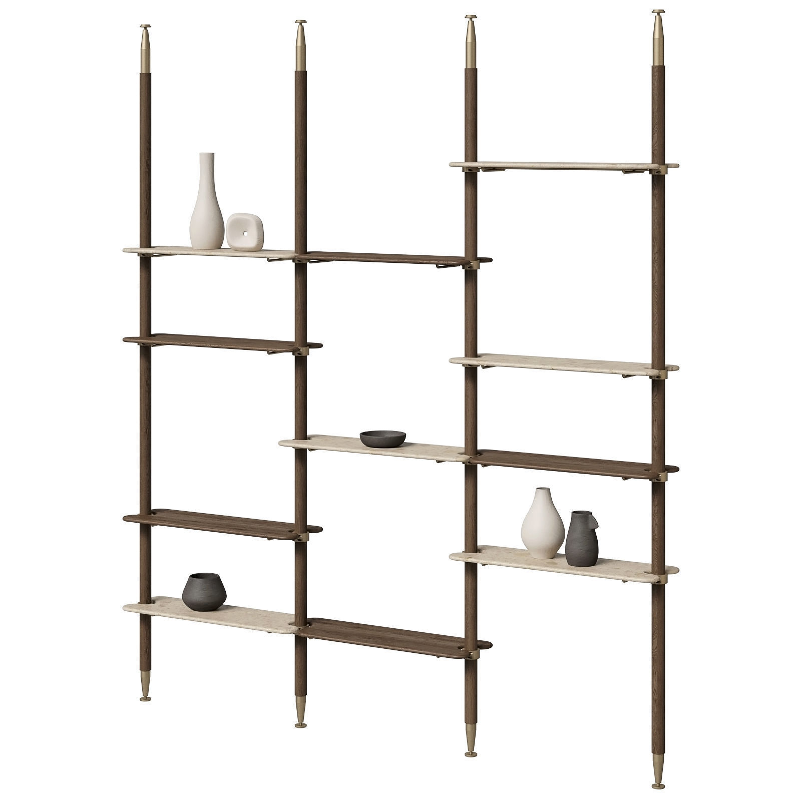 Baxter Lloyd bookcase 3D model_2