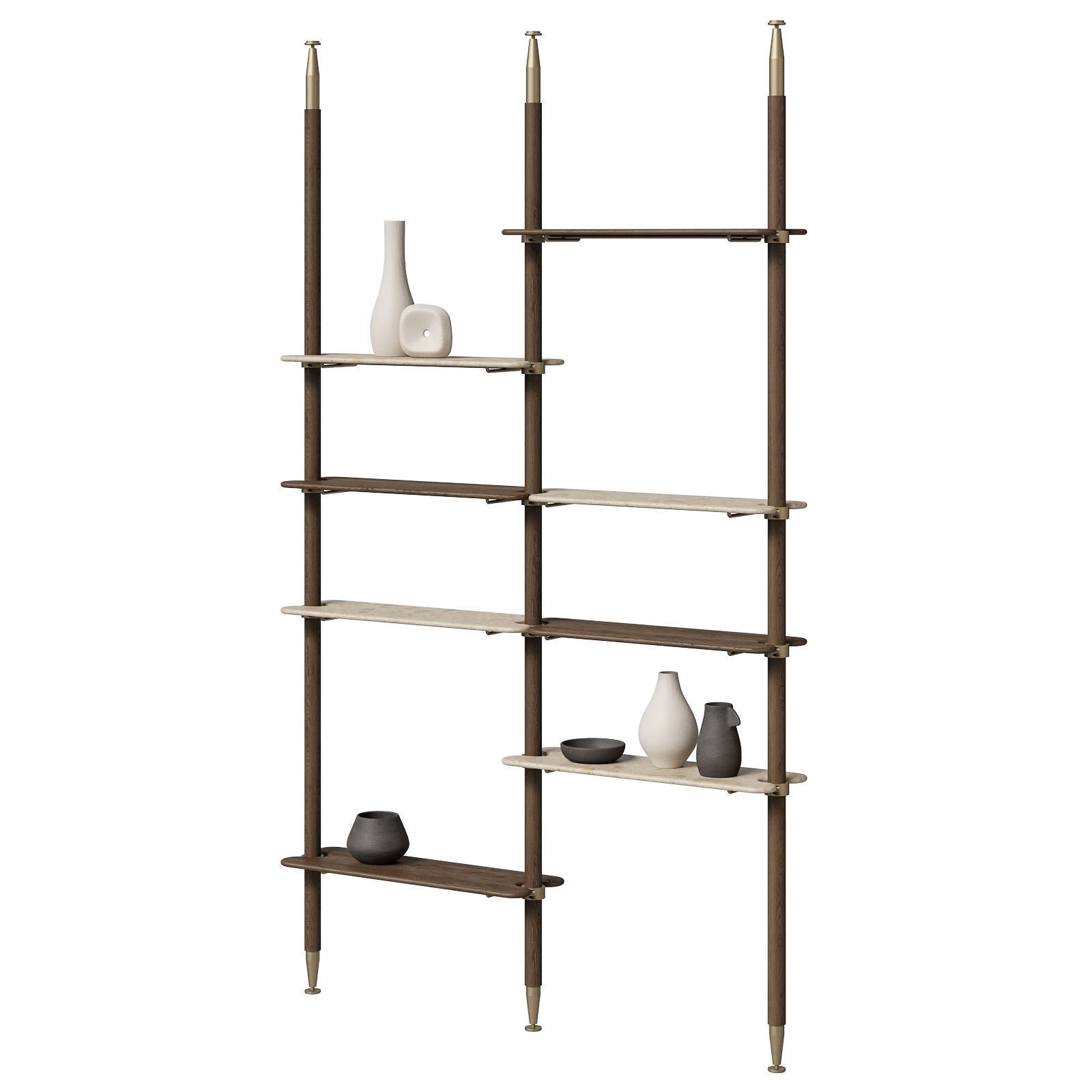 Baxter Lloyd bookcase 3D model_1