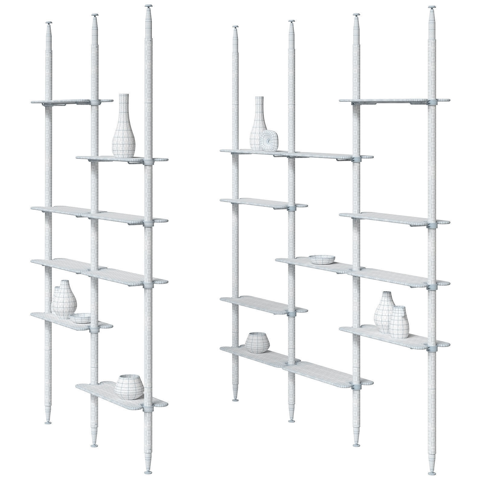 Baxter Lloyd bookcase 3D model_11