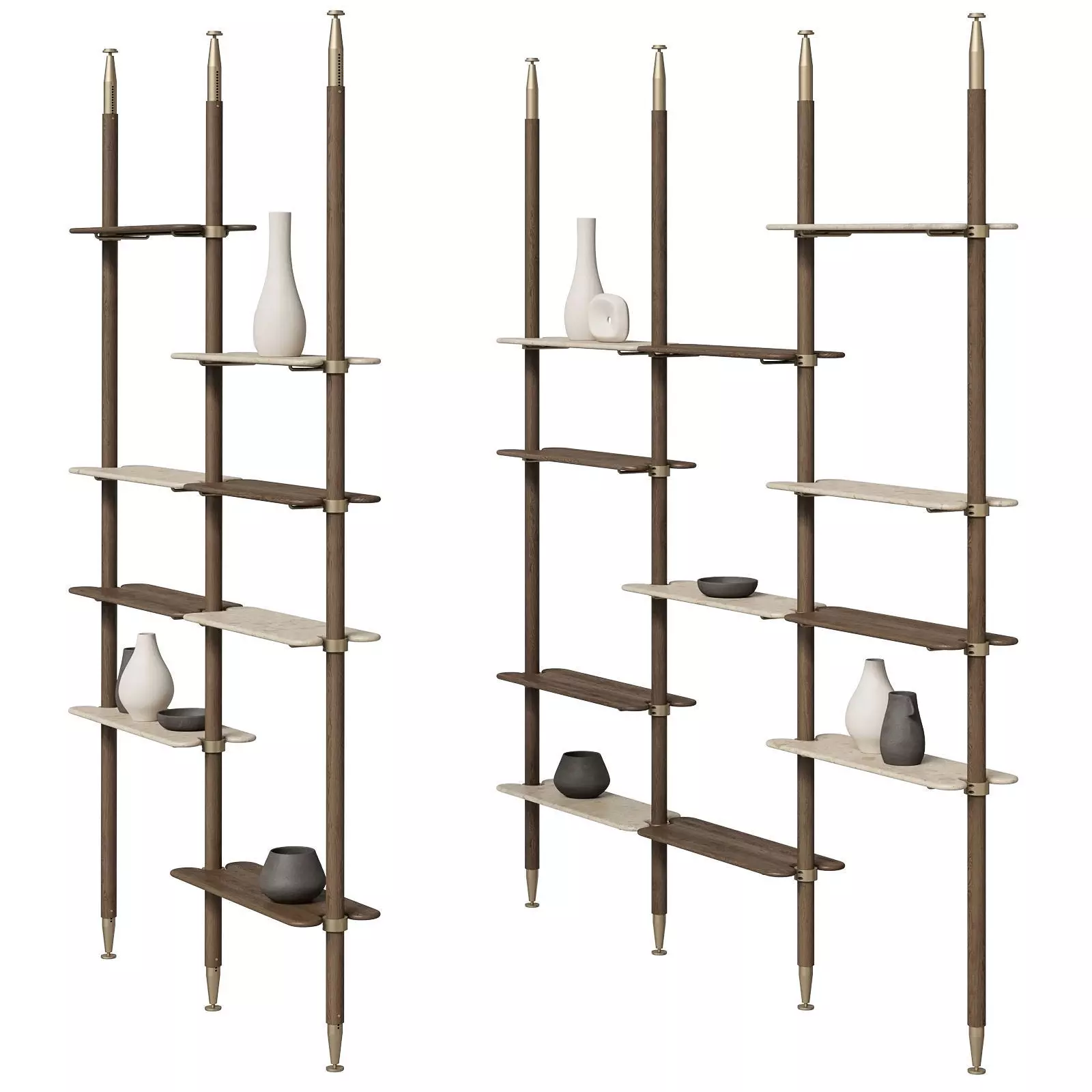 Baxter Lloyd bookcase 3D model_0