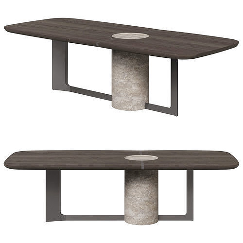 Titano Dining Table by Enne 3D model