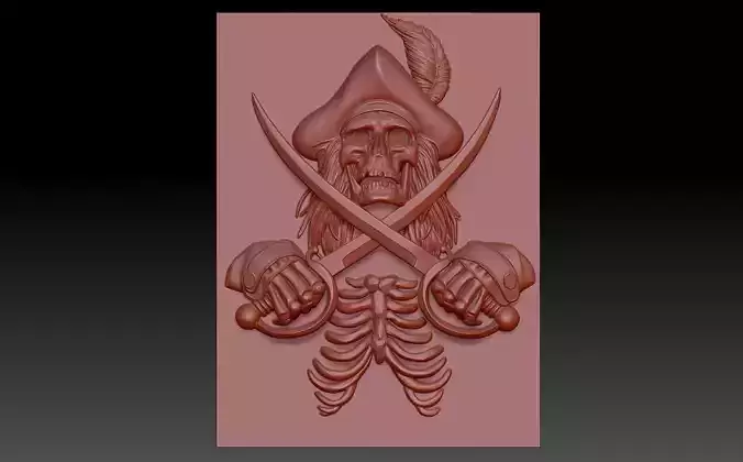 Pirate skull 