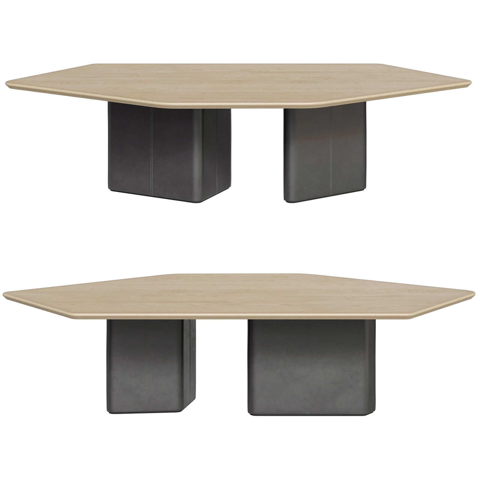 Adorn Artisan Dining Table by Zuster 3D model_3