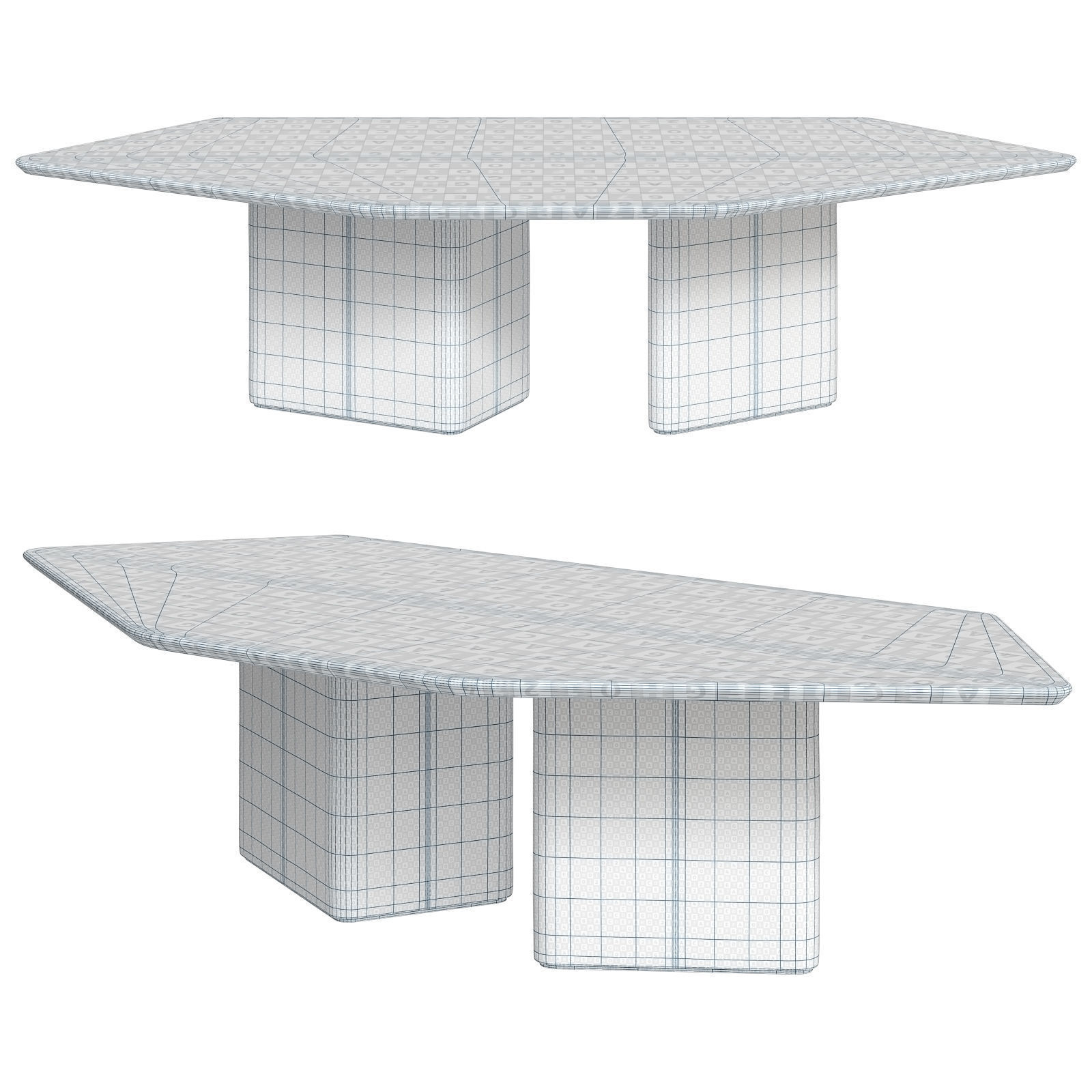 Adorn Artisan Dining Table by Zuster 3D model_8