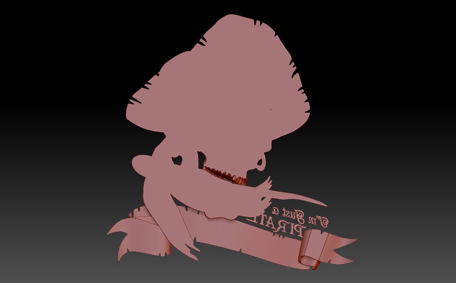 Pirate 3D print model_2