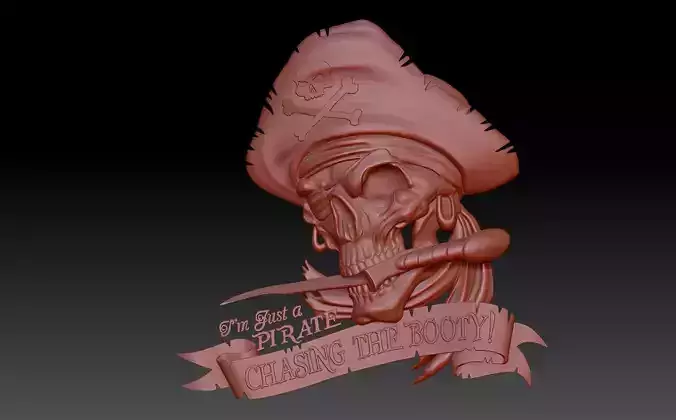 Pirate 3D print model