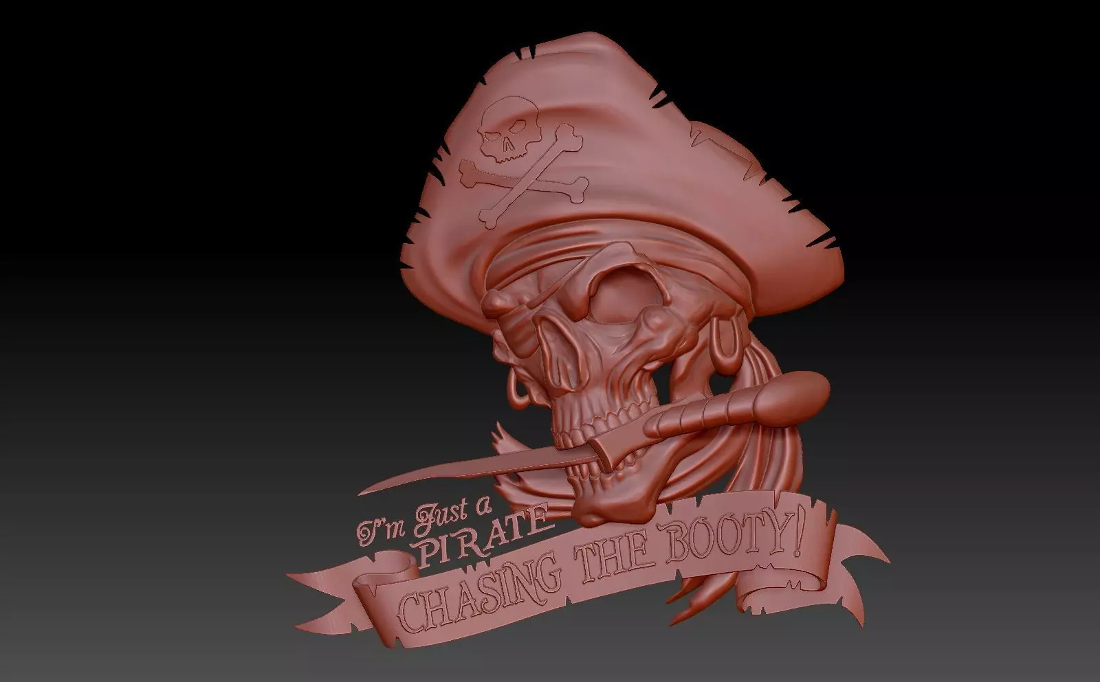 Pirate 3D print model_0