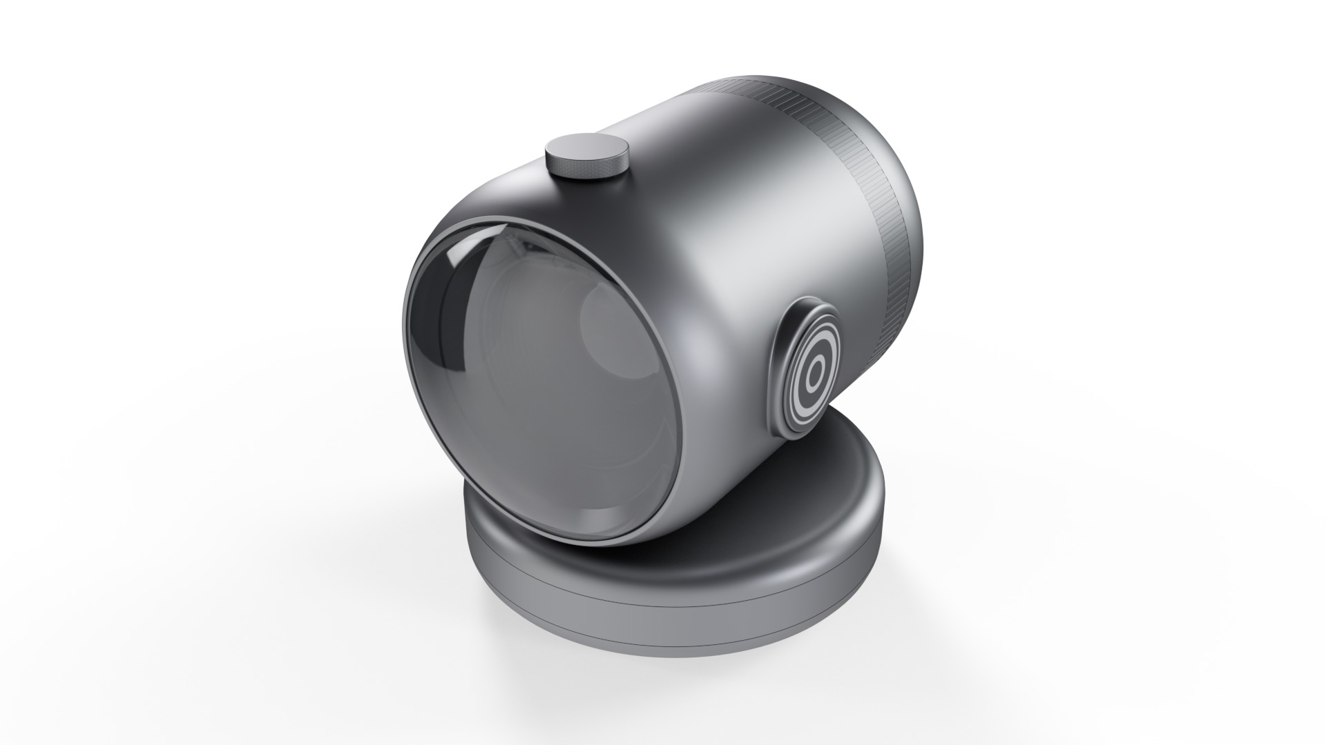 360 Camera Low-poly 3D model_2