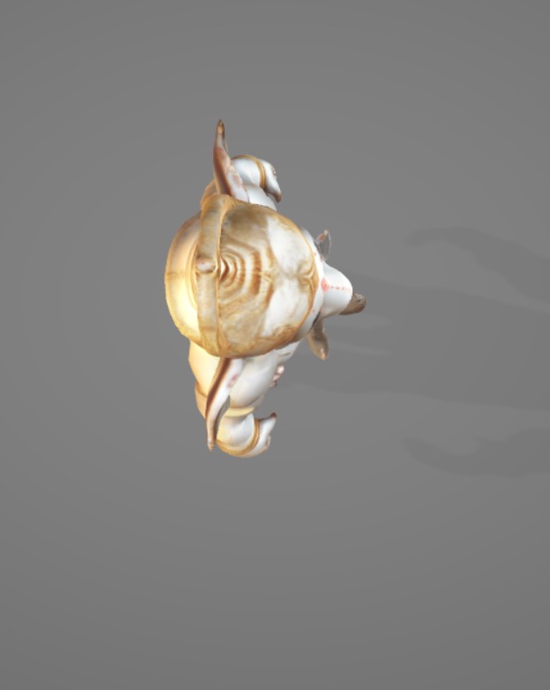 Lord Ganesh 3D Model - Detailed and Game Ready Low-poly 3D model_3