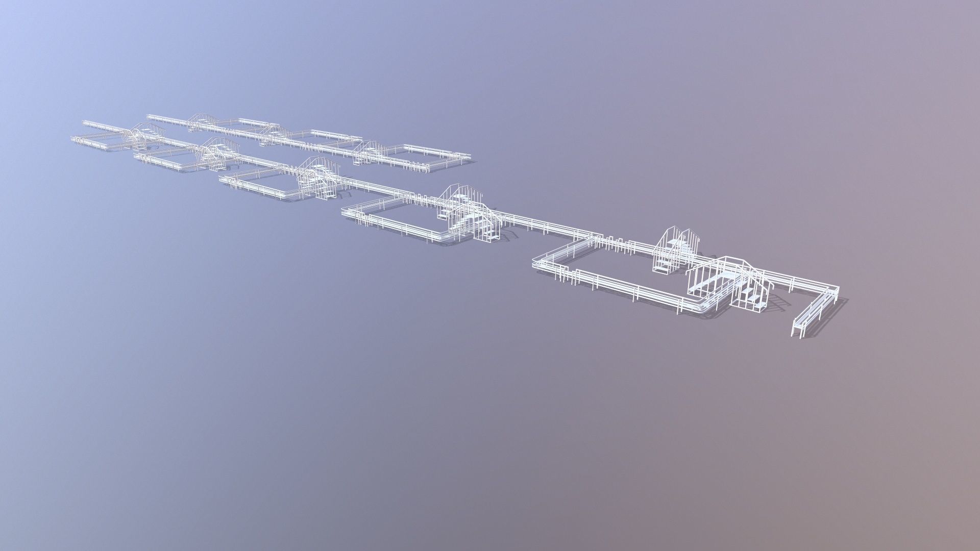 Industrial Platform 3D model_10