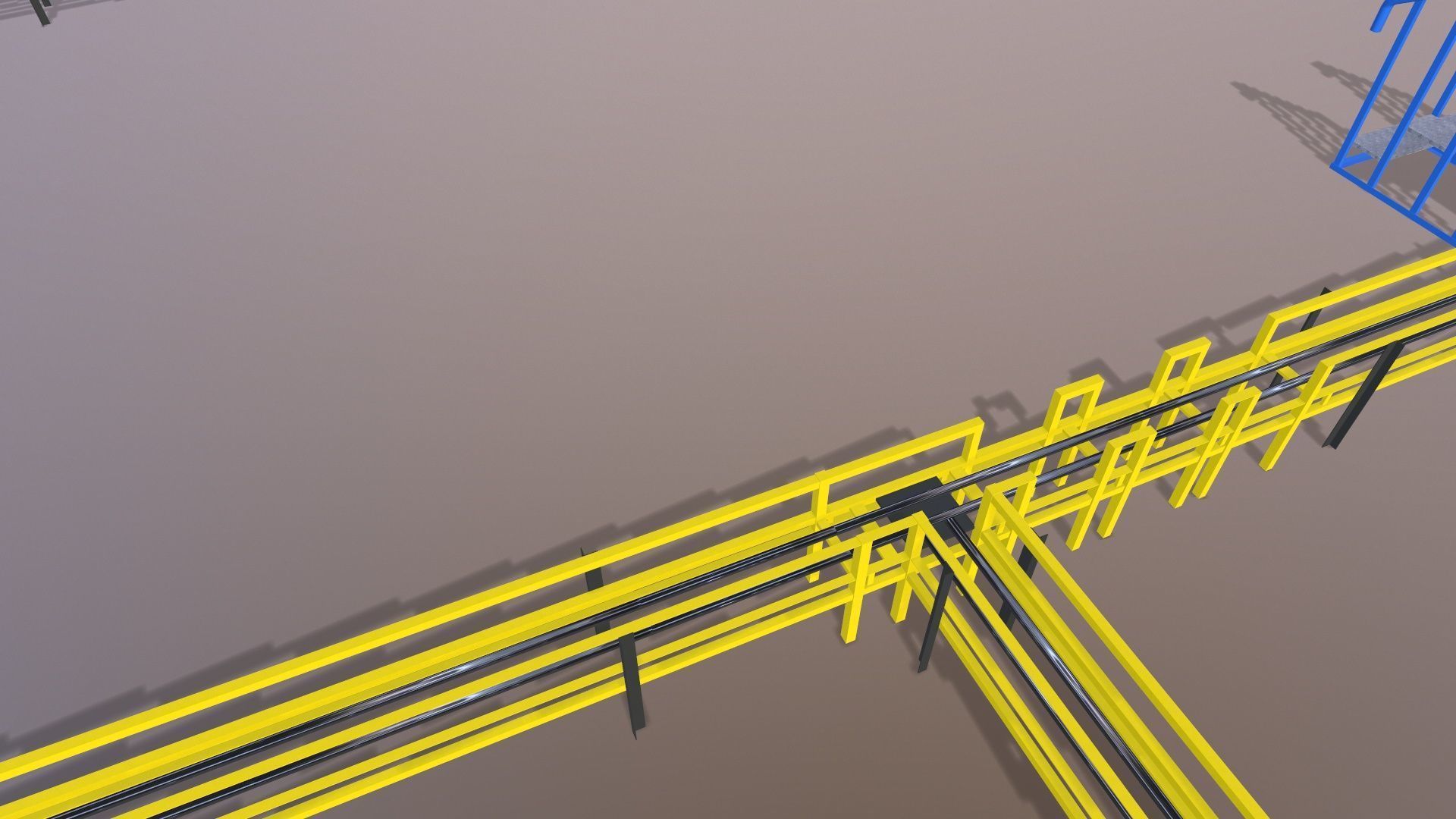 Industrial Platform 3D model_7