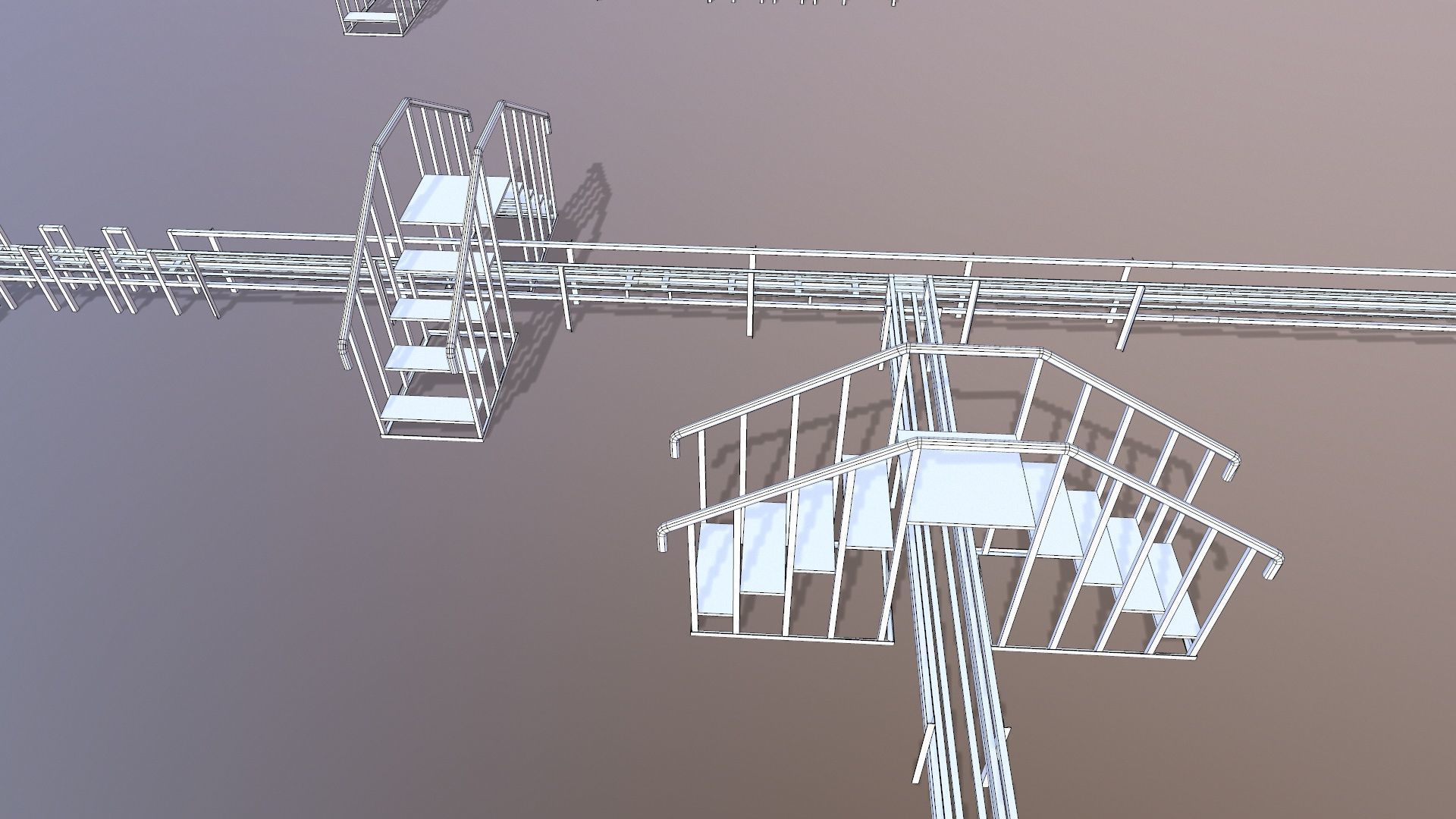 Industrial Platform 3D model_15
