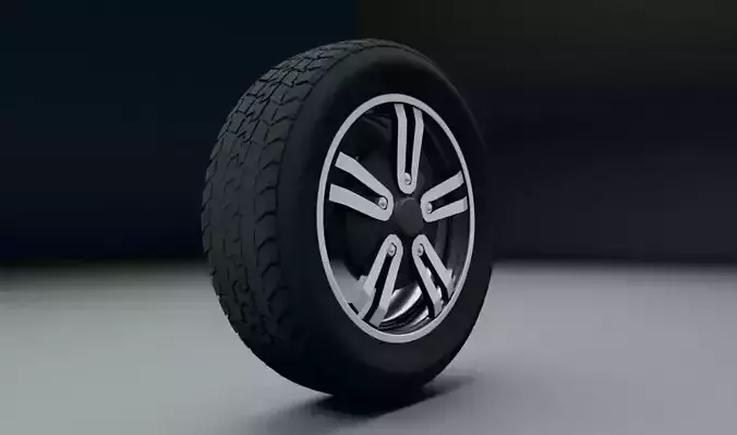 FORCE GURKHA WHEEL TYRE RIM ALLOY