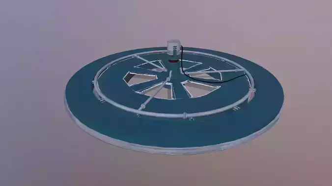 Cylinder Rotation 3D model